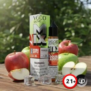 سالت دوسیب یخ ویگاد | Vgod MIX Double Apple Iced Saltnic 6 سالت-دوسیب-یخ-ویگاد-vgod-mix-double-apple-i