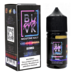 جوس سالت توت فرنگی موز یخ بی ال وی کی | Blvk Berry Banana Ice Saltnic
