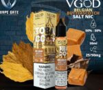 سالت توباکو بلژین باتر اسکاچ ویگاد | VGOD Tobacco Plus Belgian Butterscotch SaltNic - تصویر 3