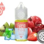 جوس سالت نیکد توت فرنگی و کیوی و انار یخ | Nkd Brain Freeze iced saltnic