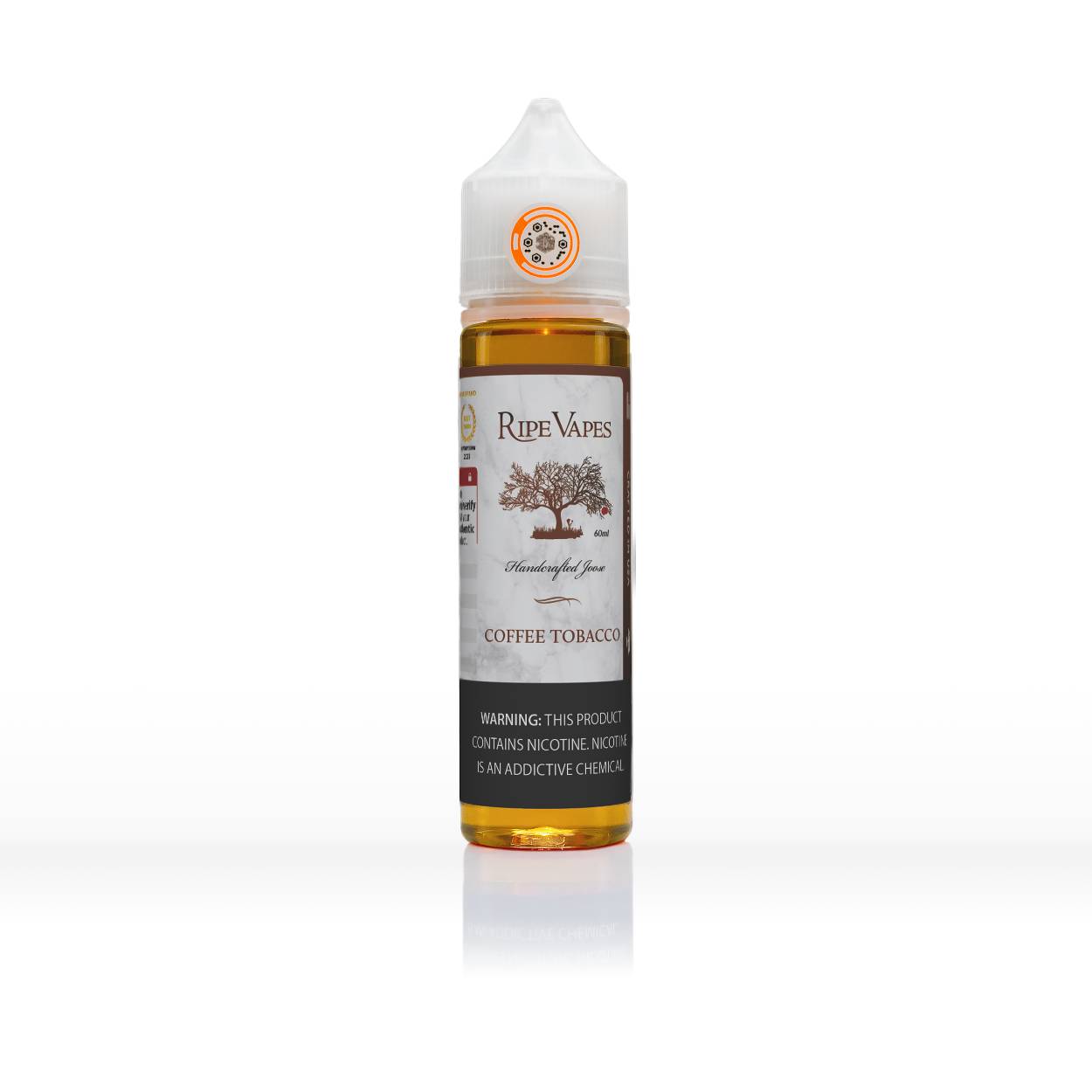 Coffee-Tobacco_English_White-Background_60ml_Bottle_WEBver_2500x2500-1.jpg جویس قهوه توباکو رایپ ویپز | Ripe Vapes Coffee Tobacco Juice - تصویر 1