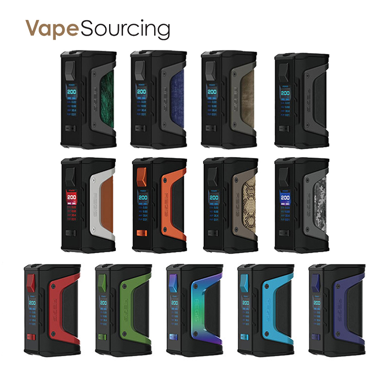 GeekVape-Aegis-Legend-TC-Box-Mod-200W-Colors-3.jpg گیک ویپ ایجیس لجند ماد باکس | Geek Vape Aegis legend mod 200w - تصویر 1