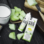 ایجوس بی ال وی کی شیر طالبی |  e-juice blvk milk box melon - تصویر 4