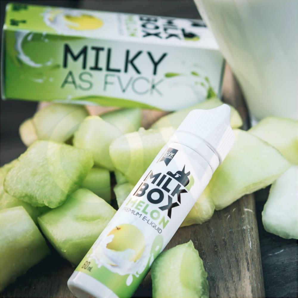 Juice-BLVK-Milk-Box-Melon-60ml-3mg-6.jpg ایجوس بی ال وی کی شیر طالبی | e-juice blvk milk box melon - تصویر 1