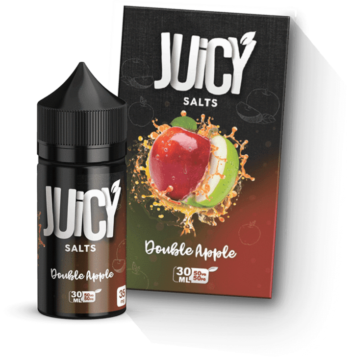 Juicy-Salt-Double-Apple_1137x_720x_eca804fe-2894-4f06-9fcc-ab73ecb99f02-2.png سالت نستی جویسی دوسیب | Nasty Juicy double apple saltnic - تصویر 1