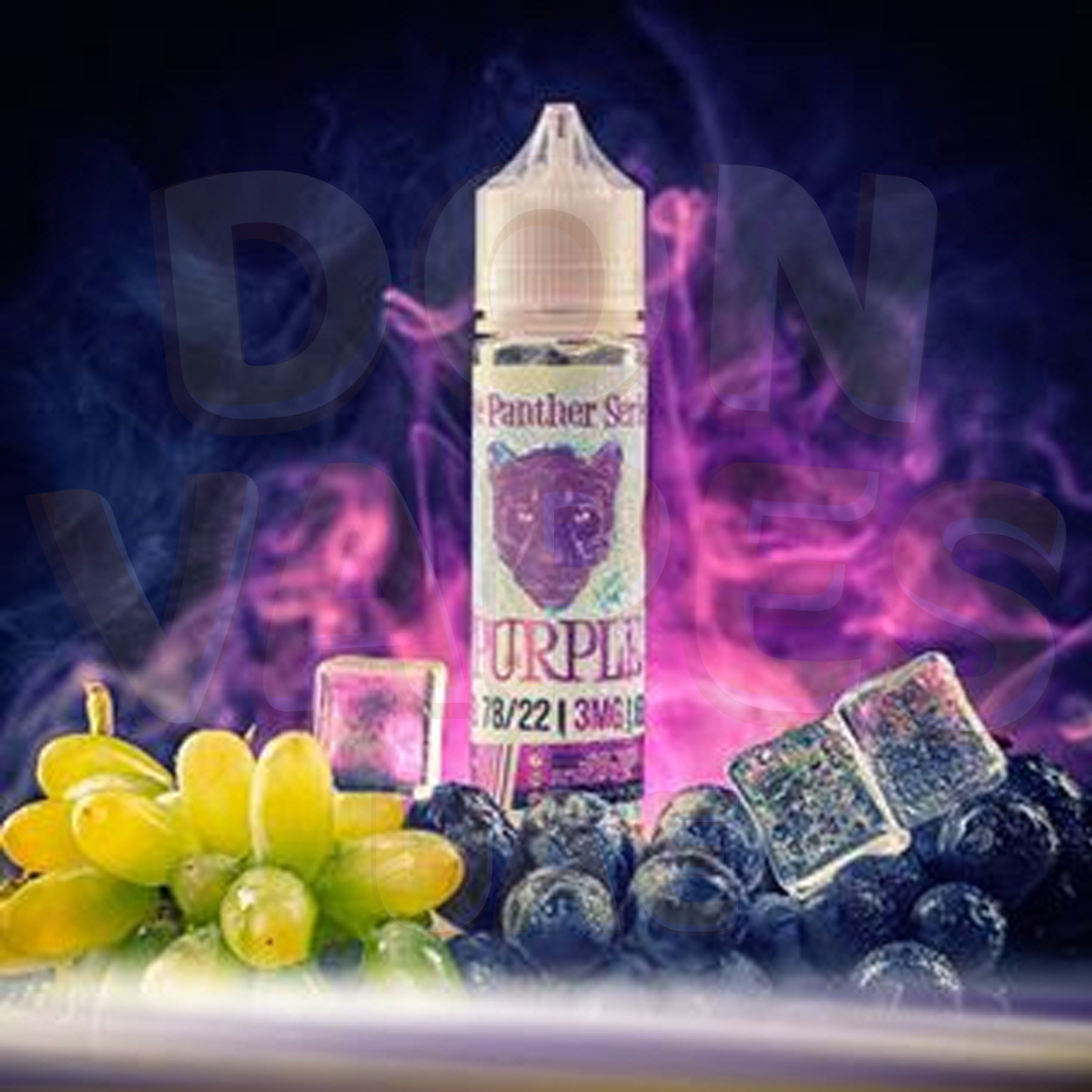PURPLE-ICE-PANTHER-SERIES-BY-DR-VAPES.jpg ایجوس پانتر سریز میکس انگور سبز و قرمز و سیاه یخ | The Panther Series Purple Ice - تصویر 1