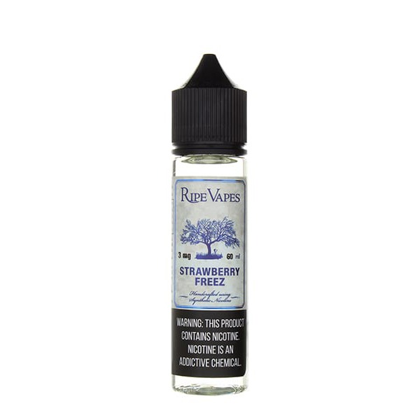Ripe-Vapes-Synthetic_60ml_StrawberryFreez3.jpg جویس توت فرنگی یخ رایپ ویپز | Ripe Vapes Strawberry Freez Juice - تصویر 1
