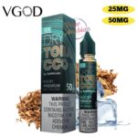 جویس سالت درای توباکو یخ ویگاد | Vgod Dry Tobacco Ice Saltnic - تصویر 2