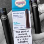 پاد دینرلیدی نعناء یخ |  Dinner Lady Pod Device Blue Menthol Disposable 1.5ml
