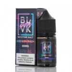جوس سالت توت فرنگی هلو یخ بی ال وی کی | Blvk Berry Peach Ice Saltnic