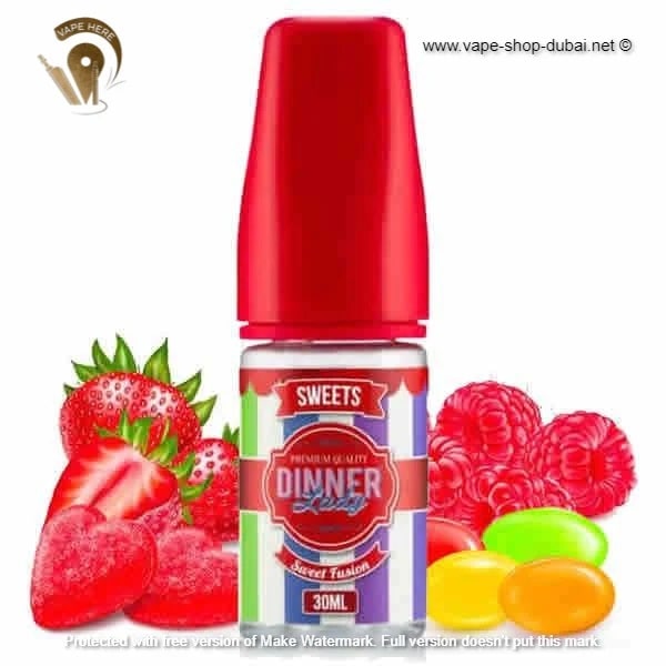 dinner-lady-aroma-sweet-fusion-30-ml_1-min.jpg جوس سالت آبنبات پاستیل دینر لیدی | Juice salt Dinner Lady Sweet Fusion - تصویر 1