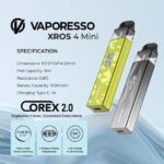 پاد اکسراس 4 مینی ویپرسو | Vaporesso Xros 4 mini Pod System - تصویر 8
