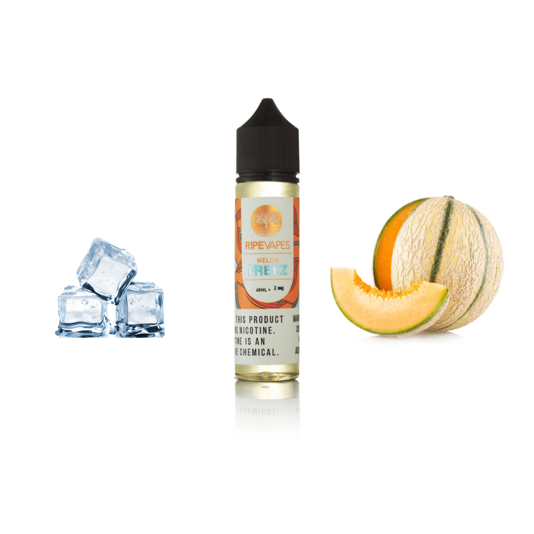 melon-freez-3mg-min.png جویس ملون یخ رایپ ویپز | Ripe Vapes Melon Freez juice - تصویر 1
