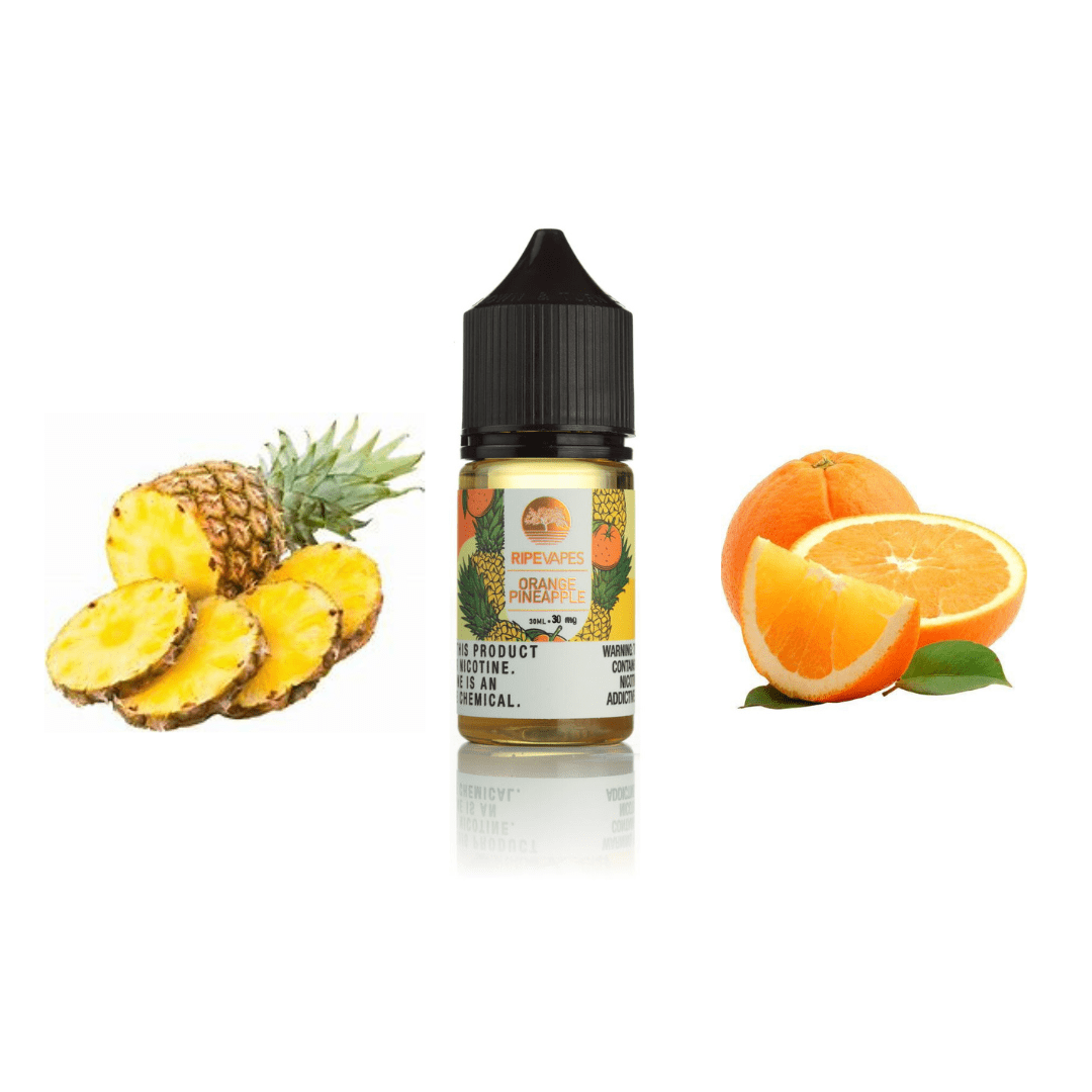 orange-pineapple-30ml-min-1.png سالت پرتقال آناناس یخ رایپ ویپز | RipeVapes Pineapple Orange Ice Saltnic - تصویر 1