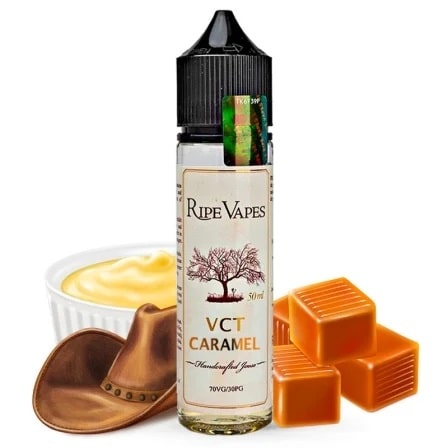 vct-caramel-ripe-vapes-min.jpg جویس وی سی تی کارامل رایپ ویپز | Ripe Vapes VCT Caramel Juice - تصویر 1
