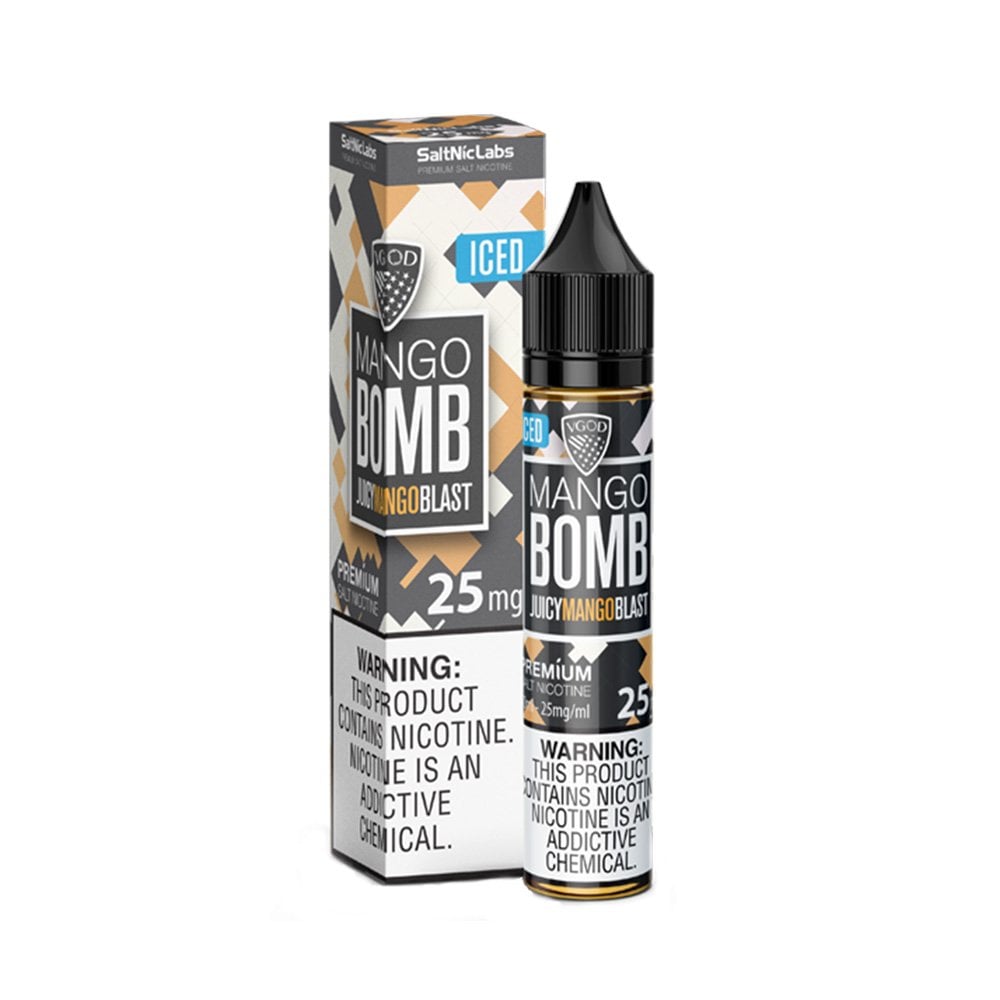 vgod-mango-bomb-iced-30ml-nic-salt-juice-p6473-12964_image-1.jpeg سالت ویگاد انبه یخ | Vgod Mango Bomb Ice Saltnic - تصویر 1
