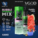 سالت آدامس هندوانه یخ ویگاد | Vgod Mix Bubble Watermelon Iced SaltNic - تصویر 2