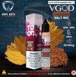 سالت آمریکن بک وودز ویگاد | VGOD Tobacco Plus American Backwoods SaltNic - تصویر 2