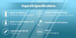 پاد ویپرسو وایب | Vaporesso Vibe kit - تصویر 3