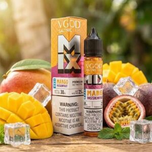 سالت انبه پشن فروت یخ ویگاد | Vgod Mango Passion Fruit Iced Saltnic 5 سالت-انبه-پشن-فروت-یخ-ویگاد-vgod-mango-pass