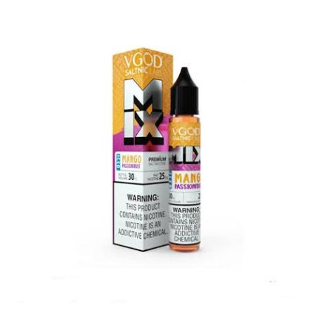 سالت انبه پشن فروت یخ ویگاد | Vgod Mango Passion Fruit Iced Saltnic 1 سالت-انبه-پشن-فروت-یخ-ویگاد-vgod-mango-pass