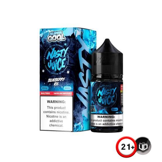 سالت بلوبری یخ نستی | Nasty Blue Berry Ice Saltnic 1 سالت-بلوبری-یخ-نستی-nasty-blue-berry-ice-sa