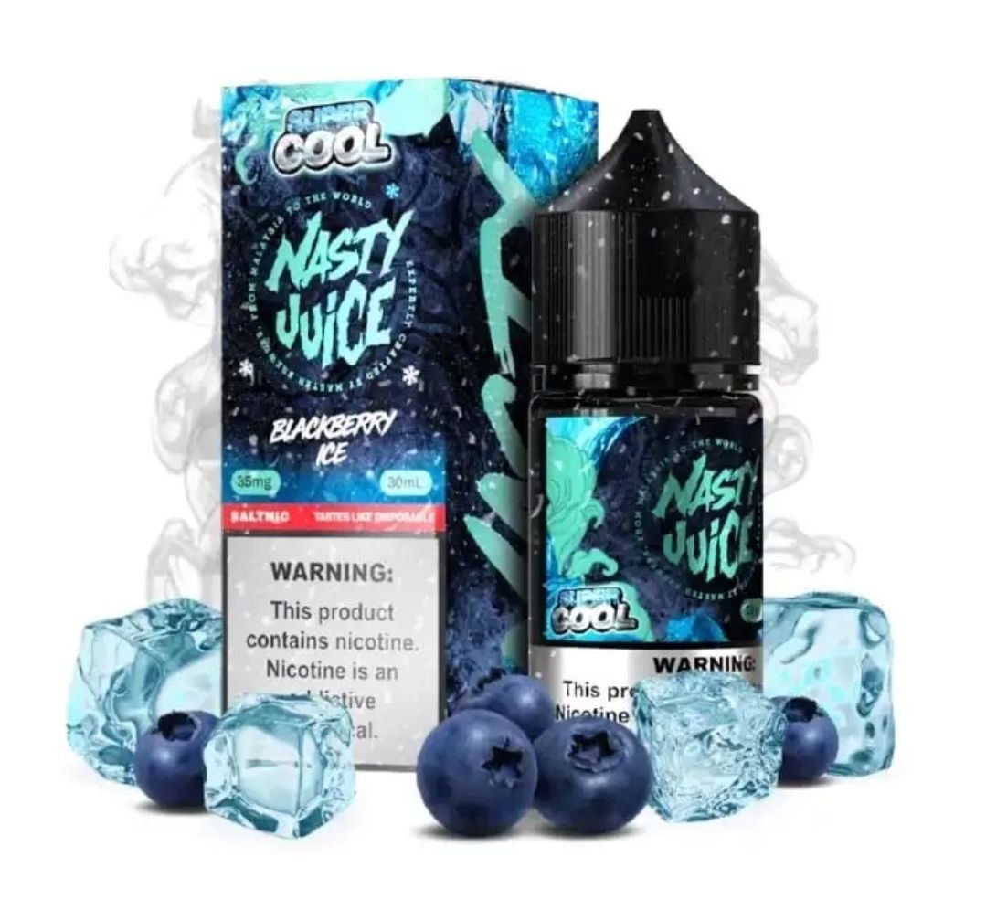 سالت بلوبری یخ نستی | Nasty Blue Berry Ice Saltnic 2 سالت-بلوبری-یخ-نستی-nasty-blue-berry-ice-sa