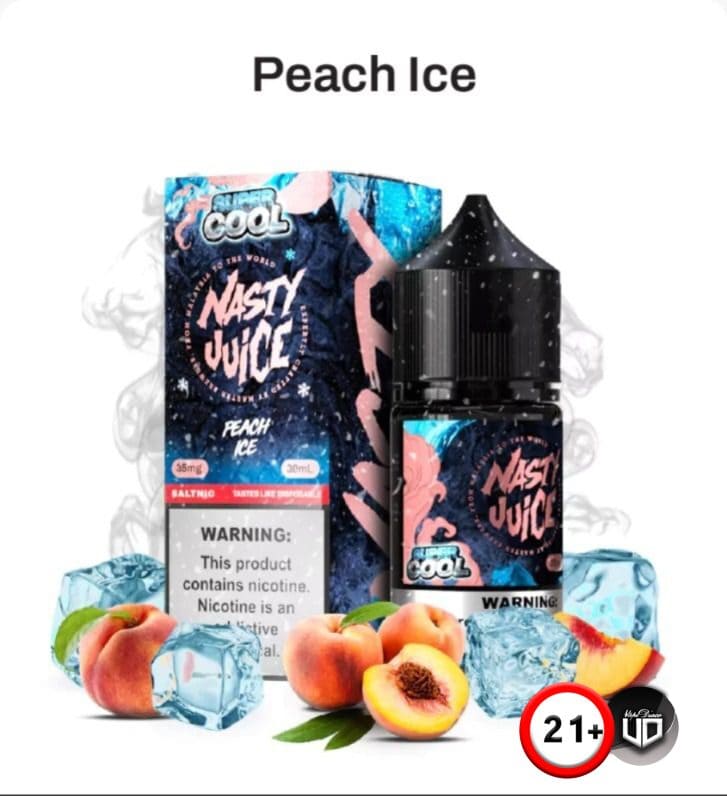 سالت هلو یخ نستی | Nasty Peach Ice Saltnic 2 سالت-هلو-یخ-نستی-nasty-peach-ice-saltnic