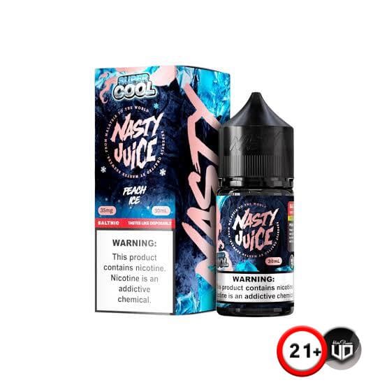 سالت هلو یخ نستی | Nasty Peach Ice Saltnic 1 سالت-هلو-یخ-نستی-nasty-peach-ice-saltnic