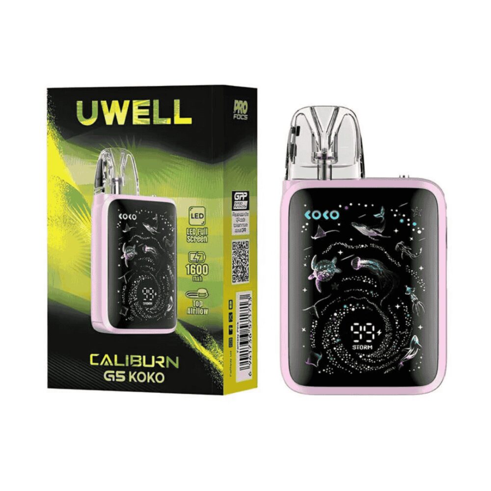 پاد کالیبرن جی 5 کوکو یوول | Uwell Caliburn 5G KOKO Pod 1 پاد-کالیبرن-جی-5-کوکو-یوول-uwell-caliburn-5