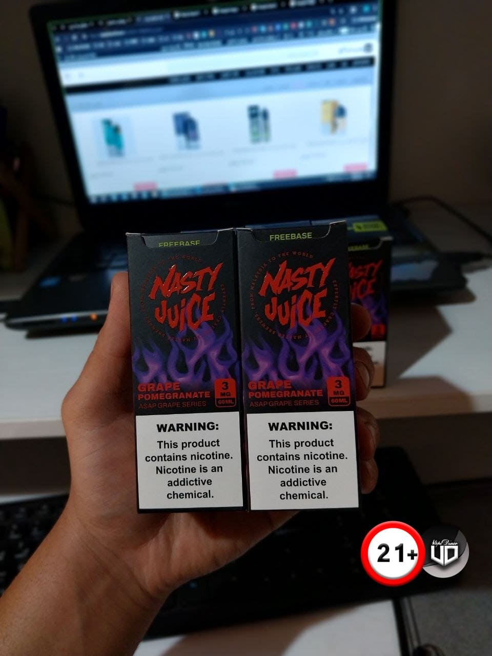 جویس انگور و انار نستی | Nasty Grape Pomegrante Juice 2 جویس-انگور-و-انار-نستی-nasty-grape-pomegran