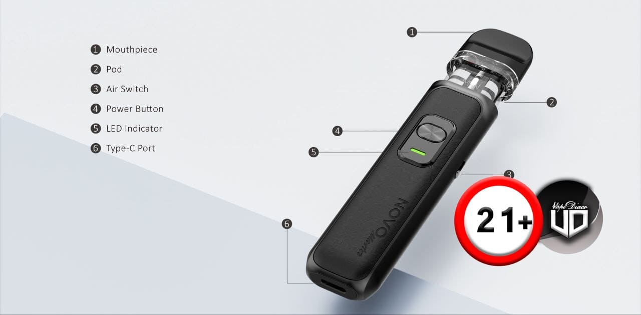 ویپ پاد نوو مستر اسموک | Smok NOVO Master Vape Pod 4 ویپ-پاد-نوو-مستر-اسموک-smok-novo-master-vap